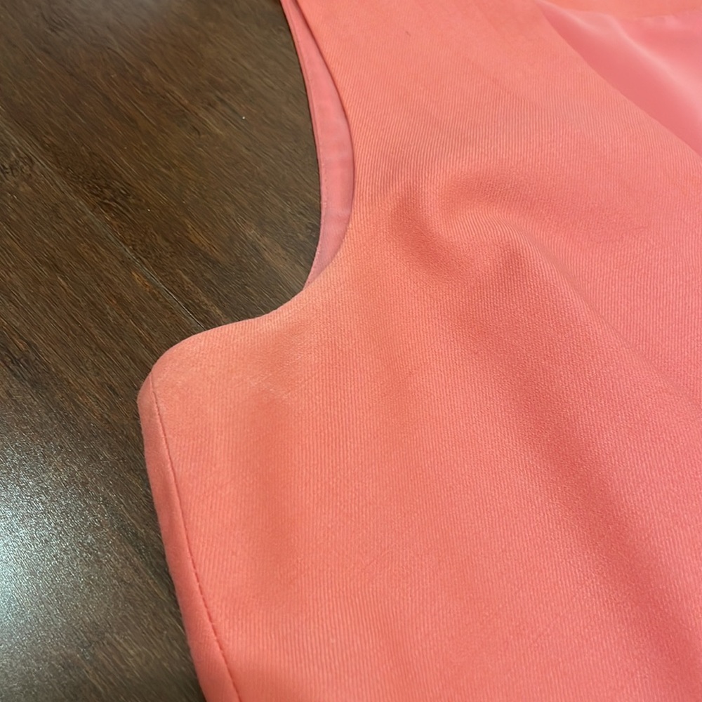 J Crew Wool Peach Sleeveless dress - Picture 10 of 10